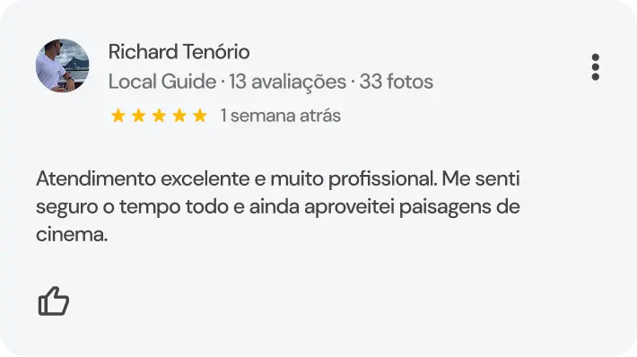 Avaliação Google 6